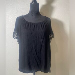 Maurice’s Black size 3X blouse